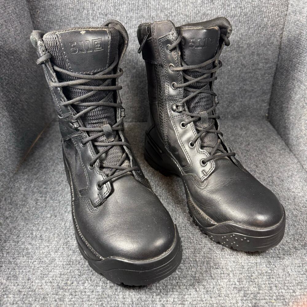 5.11 Tactical A.T.A.C. Zip Side Boots Men's 10 Black EMS/Fire/Police